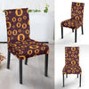 Cryptocurrency Bitcoin Pattern Print Chair Cover-grizzshop