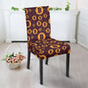 Cryptocurrency Bitcoin Pattern Print Chair Cover-grizzshop