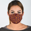 Cryptocurrency Bitcoin Pattern Print Face Mask-grizzshop