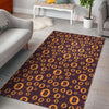 Cryptocurrency Bitcoin Pattern Print Floor Mat-grizzshop