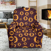 Cryptocurrency Bitcoin Pattern Print Recliner Cover-grizzshop