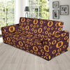 Cryptocurrency Bitcoin Pattern Print Sofa Covers-grizzshop