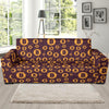 Cryptocurrency Bitcoin Pattern Print Sofa Covers-grizzshop