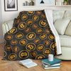 Cryptocurrency Bitcoin Print Pattern Blanket-grizzshop