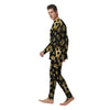 Cryptocurrency Bitcoin Print Pattern Men's Pajamas-grizzshop