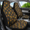 Cryptocurrency Bitcoin Print Pattern Universal Fit Car Seat Cover-grizzshop