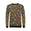 Cryptocurrency Bitcoin Print Pattern Women Crewneck Sweatshirt-grizzshop