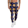 Cryptocurrency Shiba Print Pattern Men's Leggings-grizzshop