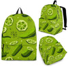 Cucumber Pickle Pattern Print Backpack-grizzshop