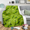 Cucumber Pickle Pattern Print Blanket-grizzshop