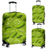 Cucumber Pickle Pattern Print Luggage Cover Protector-grizzshop