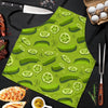 Cucumber Pickle Pattern Print Men's Apron-grizzshop