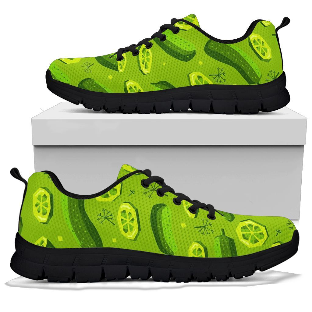 Cucumber Pickle Pattern Print Sneaker Shoes For Men Women-grizzshop