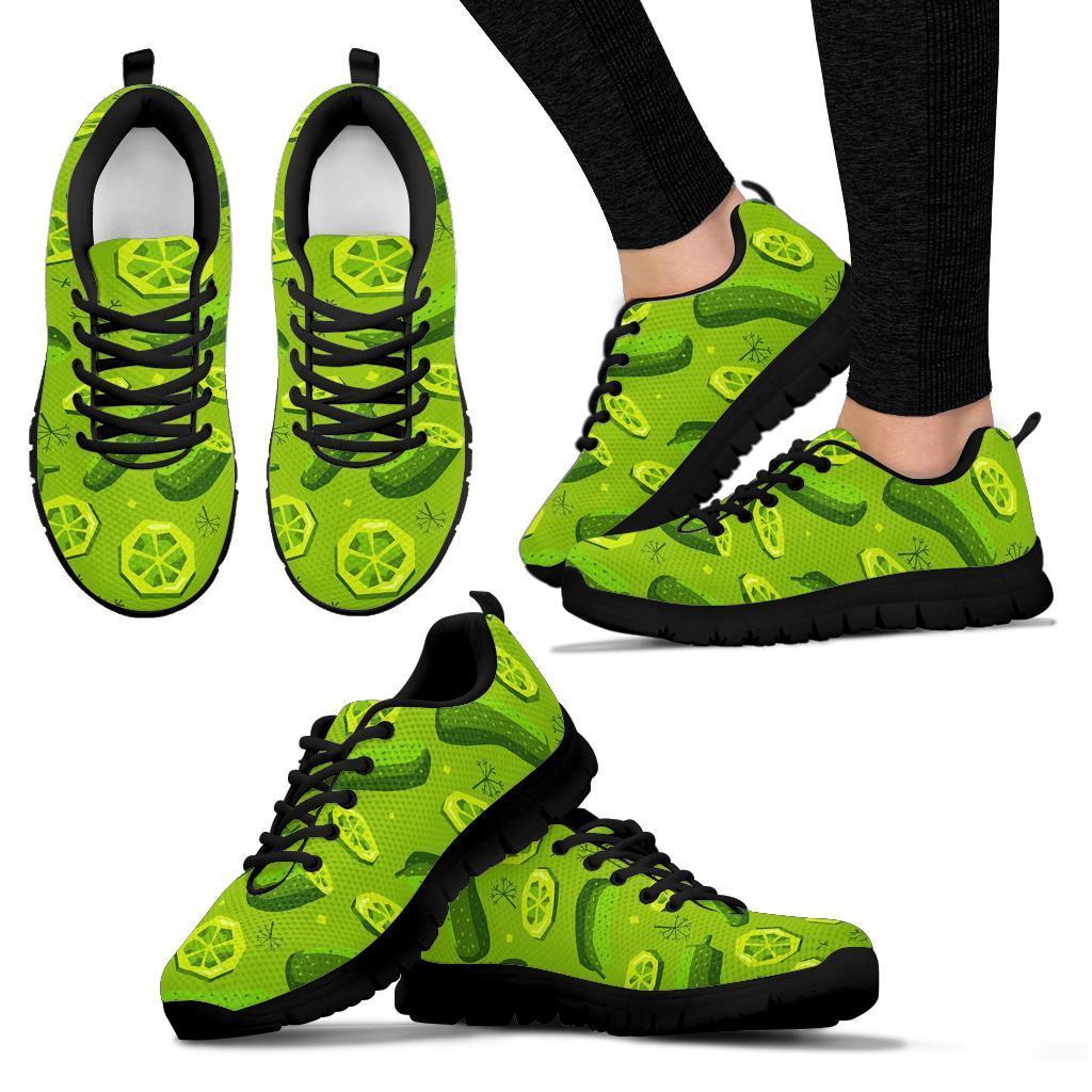 Cucumber Pickle Pattern Print Sneaker Shoes For Men Women-grizzshop