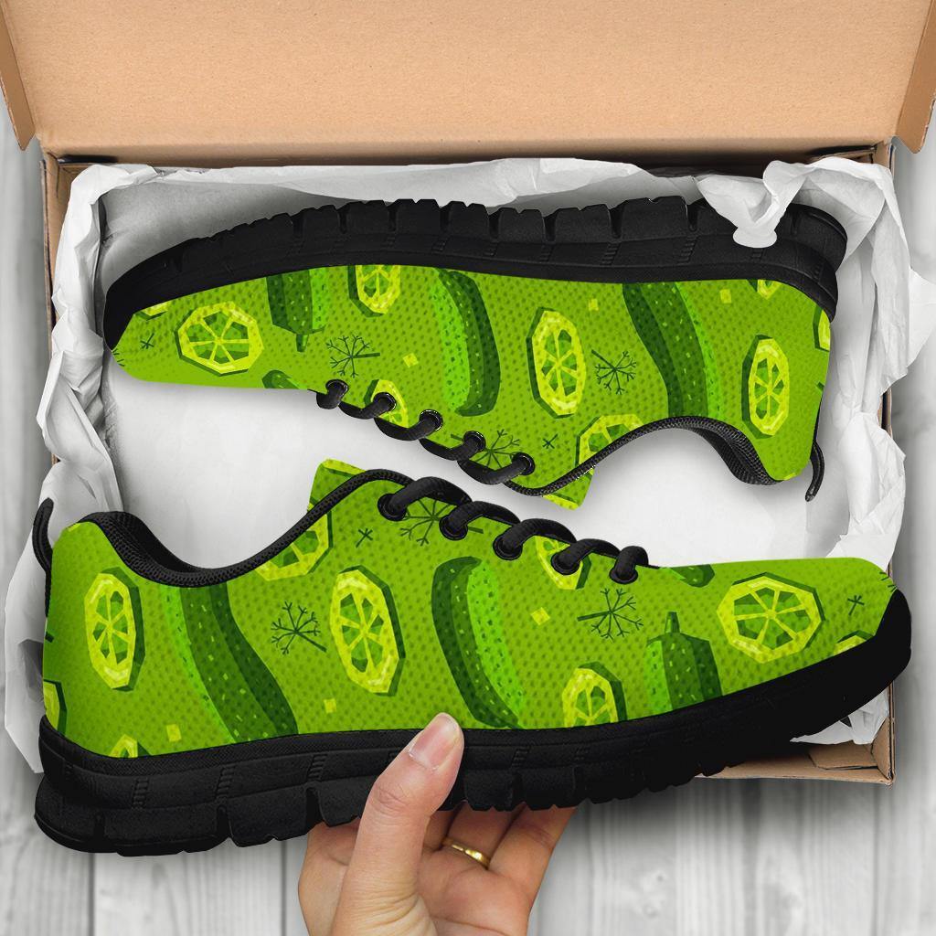 Cucumber Pickle Pattern Print Sneaker Shoes For Men Women-grizzshop