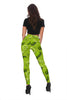 Cucumber Pickle Pattern Print Women Leggings-grizzshop