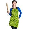 Cucumber Pickle Pattern Print Women's Apron-grizzshop