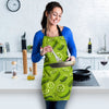 Cucumber Pickle Pattern Print Women's Apron-grizzshop