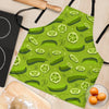 Cucumber Pickle Pattern Print Women's Apron-grizzshop