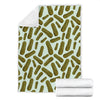 Cucumber Pickle Print Pattern Blanket-grizzshop