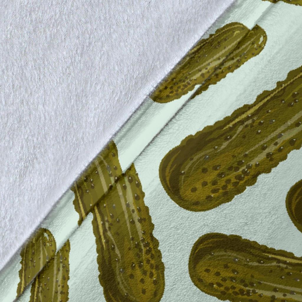 Cucumber Pickle Print Pattern Blanket-grizzshop