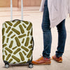 Cucumber Pickle Print Pattern Luggage Cover Protector-grizzshop