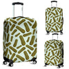 Cucumber Pickle Print Pattern Luggage Cover Protector-grizzshop