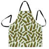 Cucumber Pickle Print Pattern Men's Apron-grizzshop