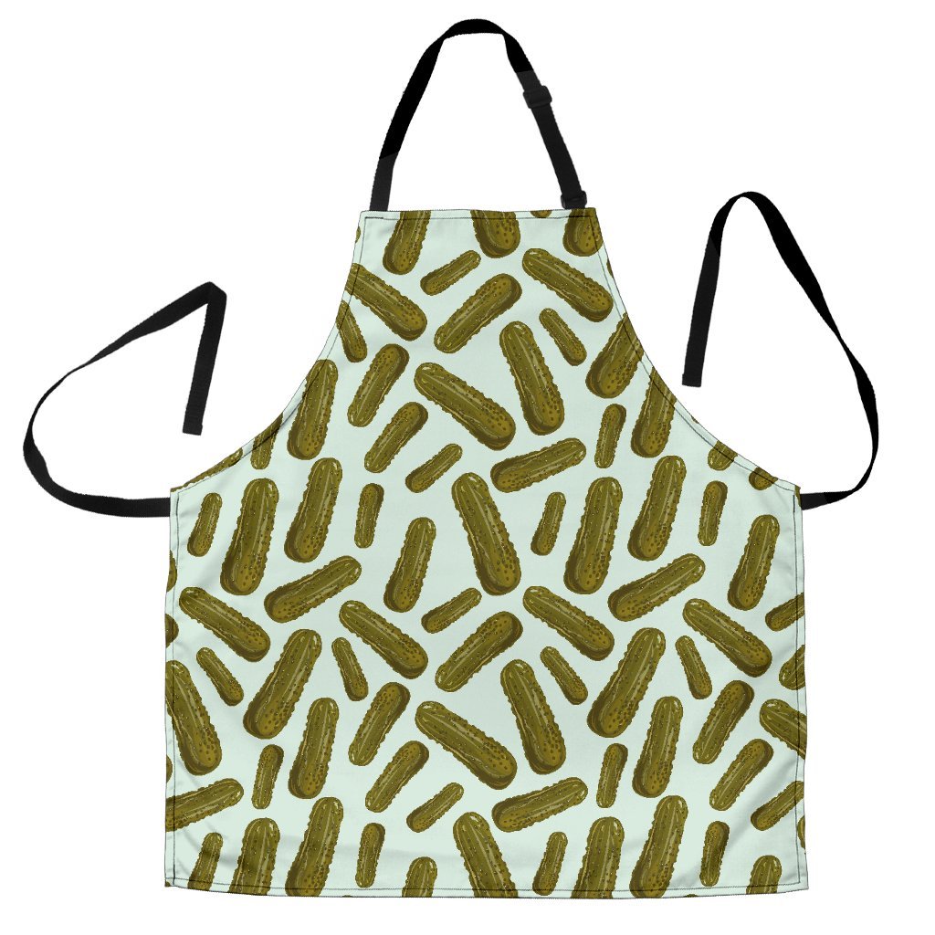 Cucumber Pickle Print Pattern Women's Apron-grizzshop