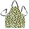 Cucumber Pickle Print Pattern Women's Apron-grizzshop