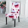 Cupcake Cherry Pattern Print Chair Cover-grizzshop