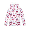 Cupcake Cherry Pattern Print Women Pullover Hoodie-grizzshop