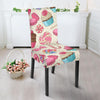 Cupcake Dessert Pattern Print Chair Cover-grizzshop