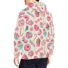 Cupcake Dessert Pattern Print Men Pullover Hoodie-grizzshop