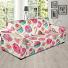 Cupcake Dessert Pattern Print Sofa Covers-grizzshop