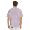 Cupcake Pastel Print Pattern Men's Short Sleeve Shirts-grizzshop