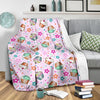 Cupcake Pattern Print Blanket-grizzshop