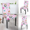 Cupcake Pattern Print Chair Cover-grizzshop