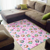 Cupcake Pattern Print Floor Mat-grizzshop