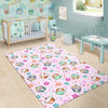 Cupcake Pattern Print Floor Mat-grizzshop