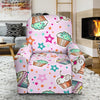 Cupcake Pattern Print Recliner Cover-grizzshop