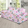 Cupcake Pattern Print Sofa Covers-grizzshop