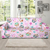 Cupcake Pattern Print Sofa Covers-grizzshop