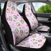 Cupcake Pattern Print Universal Fit Car Seat Cover-grizzshop