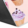 Cupcake Pink Pattern Print Floor Mat-grizzshop