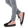 Cupcake Pink Pattern Print Men Women's High Top Shoes-grizzshop