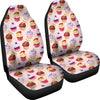 Cupcake Pink Pattern Print Universal Fit Car Seat Cover-grizzshop