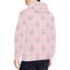 Cupcake Polka Dot Pattern Print Men Pullover Hoodie-grizzshop