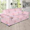 Cupcake Polka Dot Pattern Print Sofa Covers-grizzshop