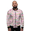 Cupcake Unicorn Print Pattern Men's Bomber Jacket-grizzshop